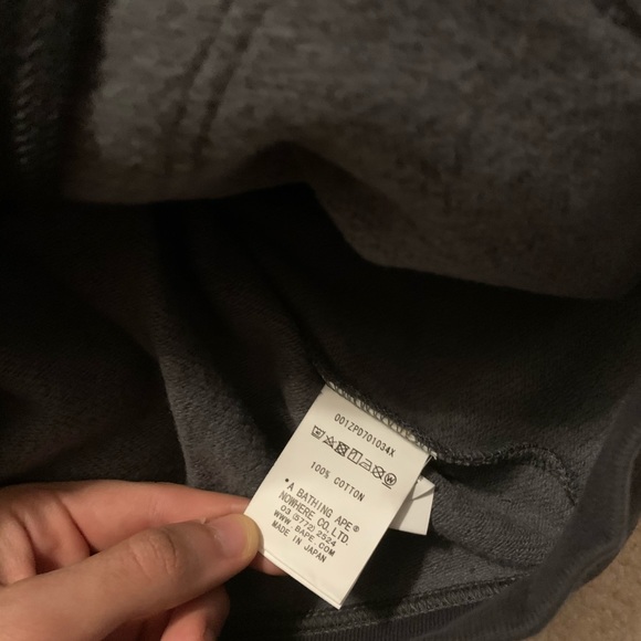 Bape A Bathing Ape X NBHD Shark Hoodie Medium - Picture 4 of 8